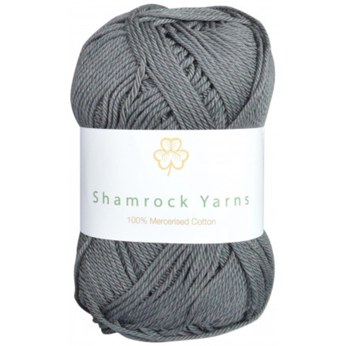 Shamrock Yarns 100% Mercerised Cotton 236 Koksgrå