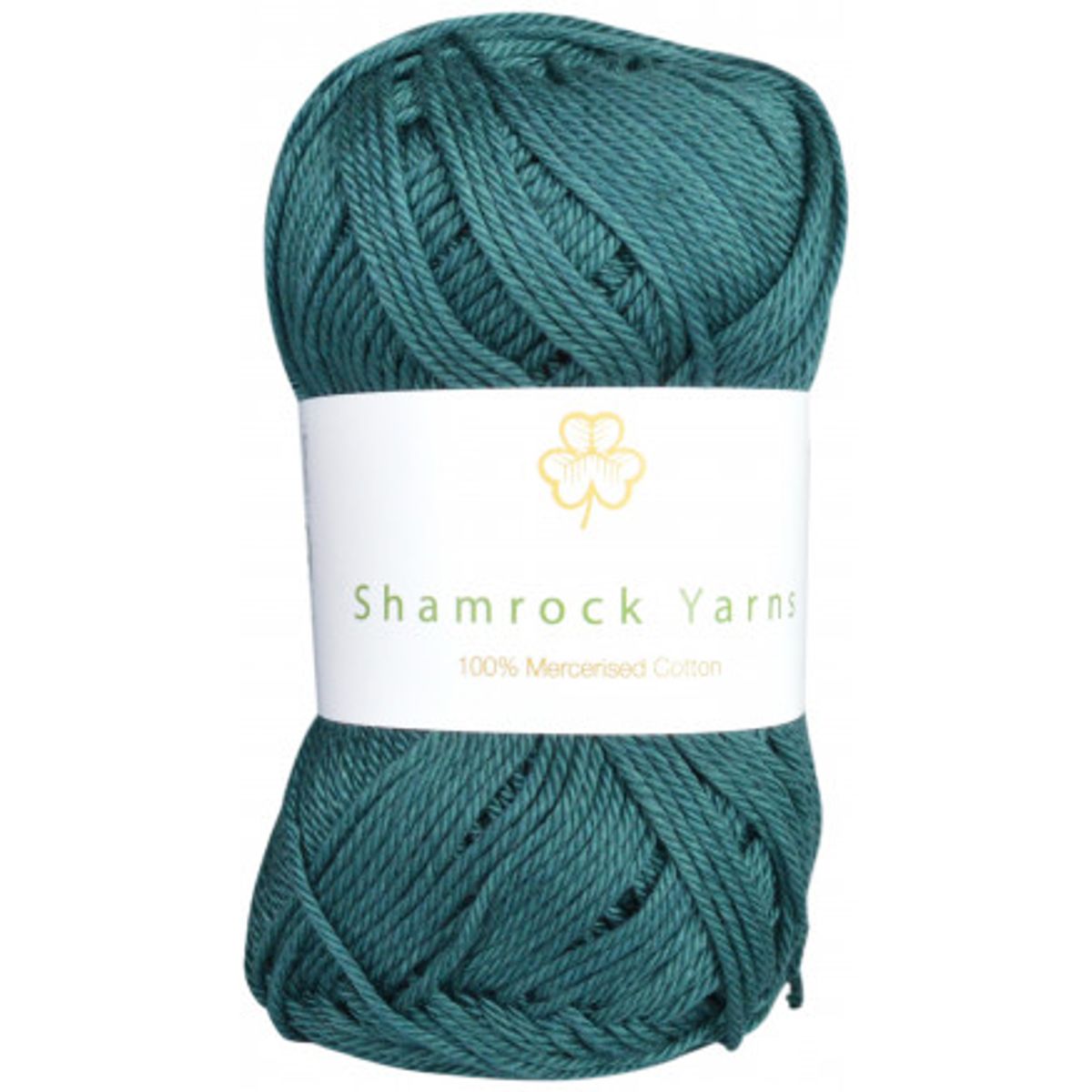 Shamrock Yarns 100% Mercerised Cotton 241 Petrol Grøn