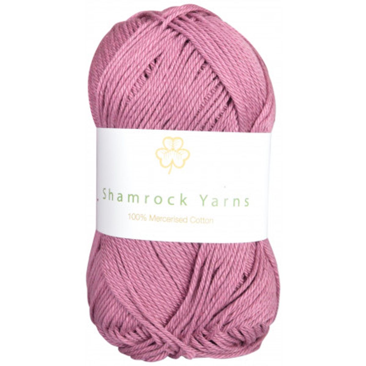 Shamrock Yarns 100% Mercerised Cotton 78 Mørk Gammelrosa