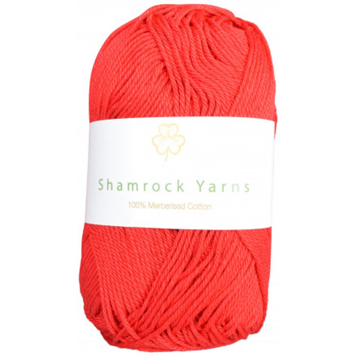 Shamrock Yarns 100% Mercerised Cotton 19 Rød