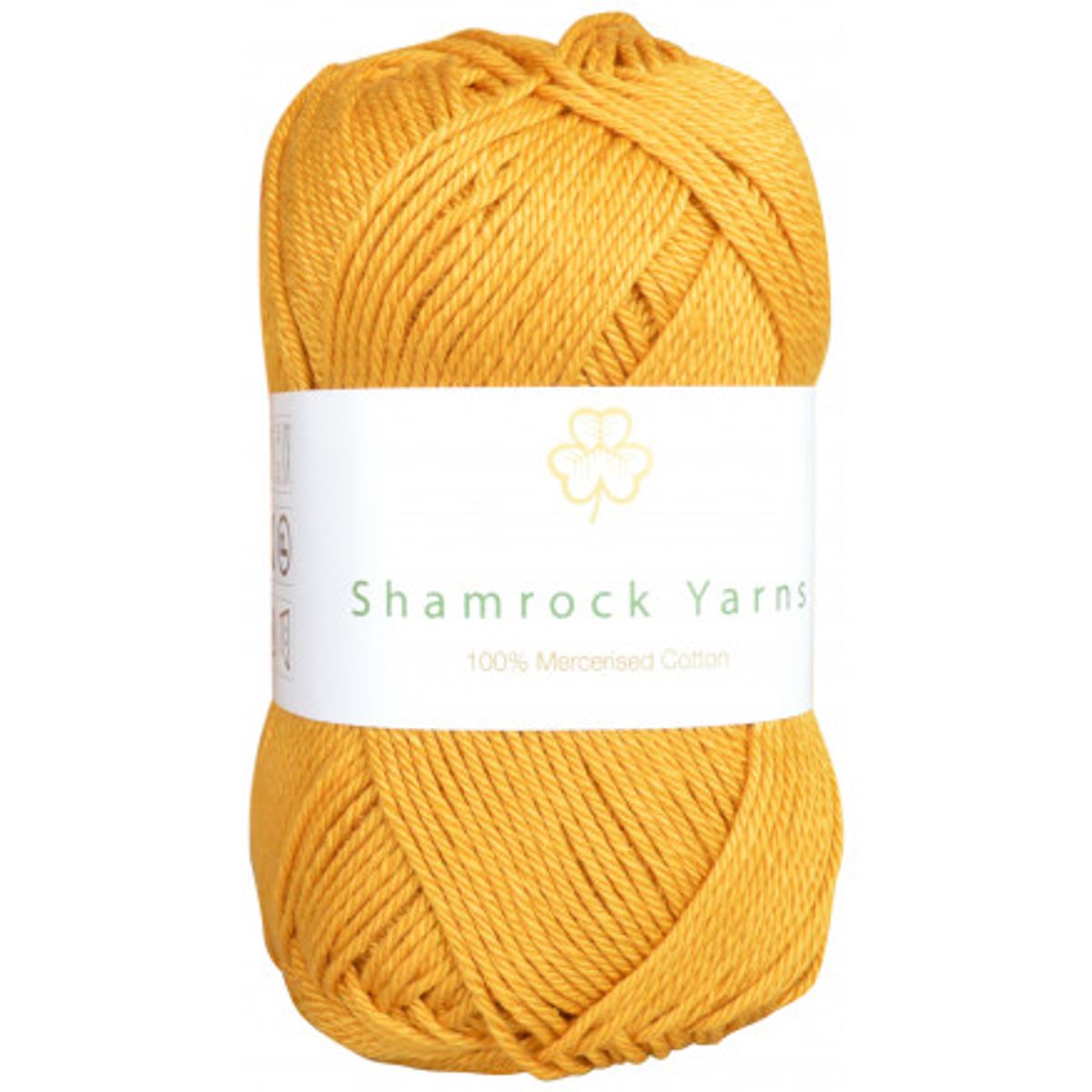 Shamrock Yarns 100% Mercerised Cotton 190 Sennep