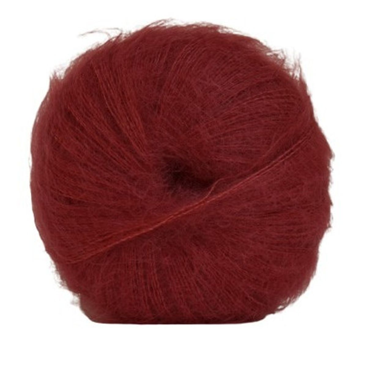 Hjertegarn Silk Kid Mohair Garn 1041 Hindbærrød