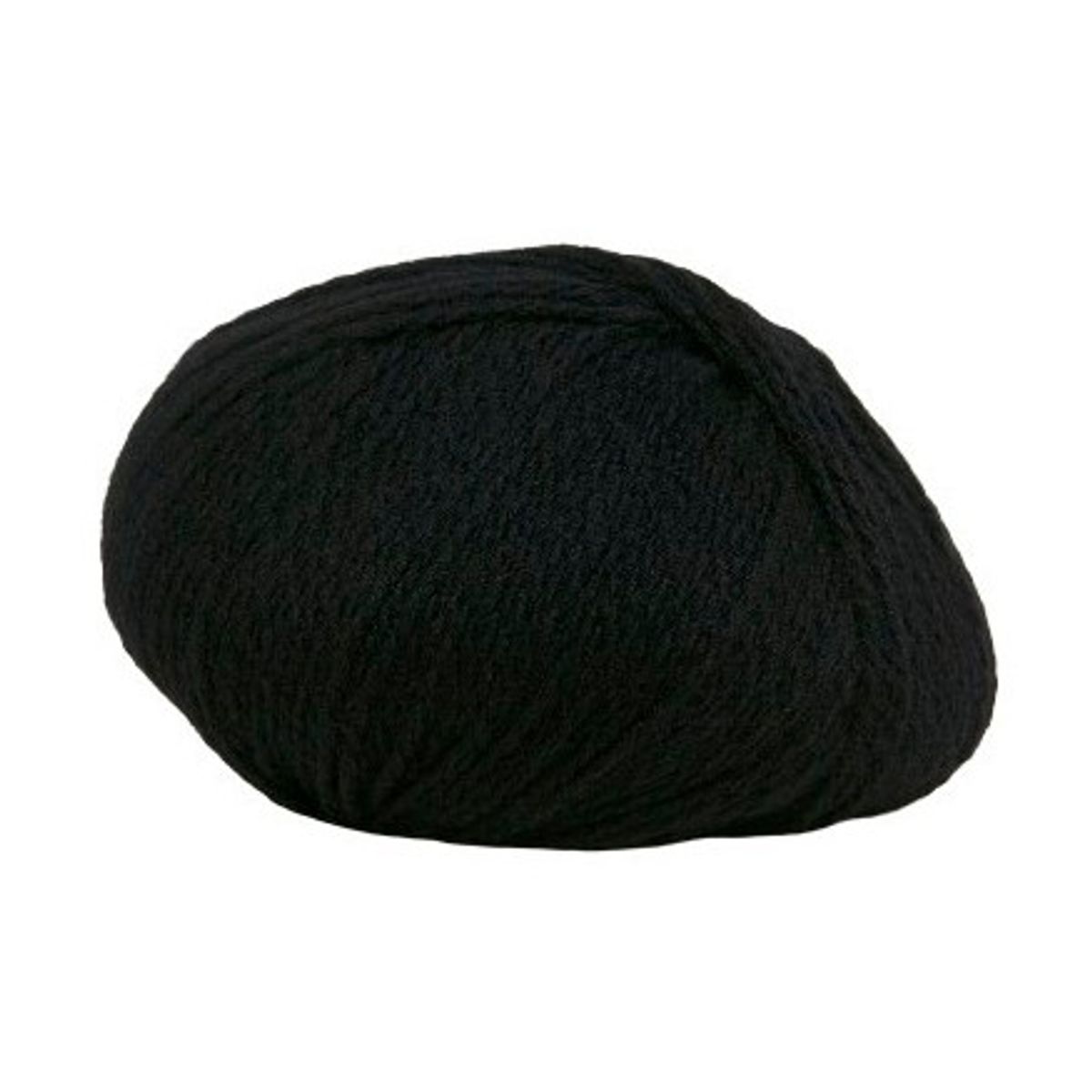 Hjertegarn Highland Fine Wool Garn 500 Sort