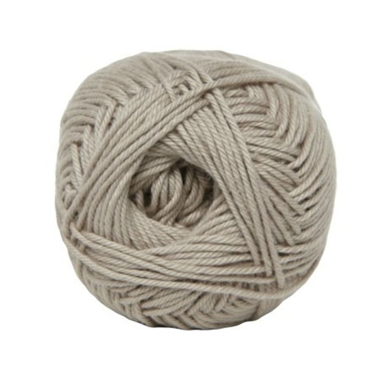 Hjertegarn Cotton nr. 8 Garn 4950 Mørk Beige