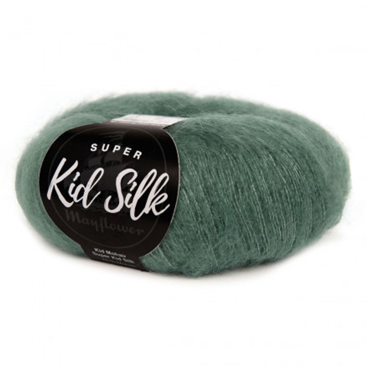 Mayflower Super Kid Silk Garn Unicolor 74 Grønne Enge