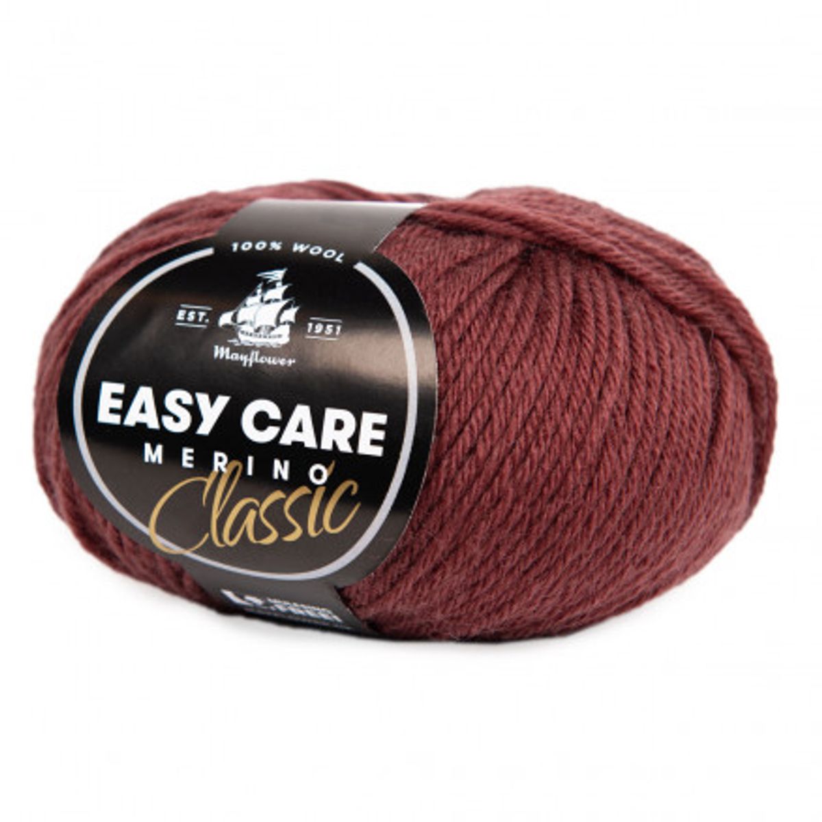 Mayflower Easy Care Classic Garn Unicolor 269 Chokoladebrun