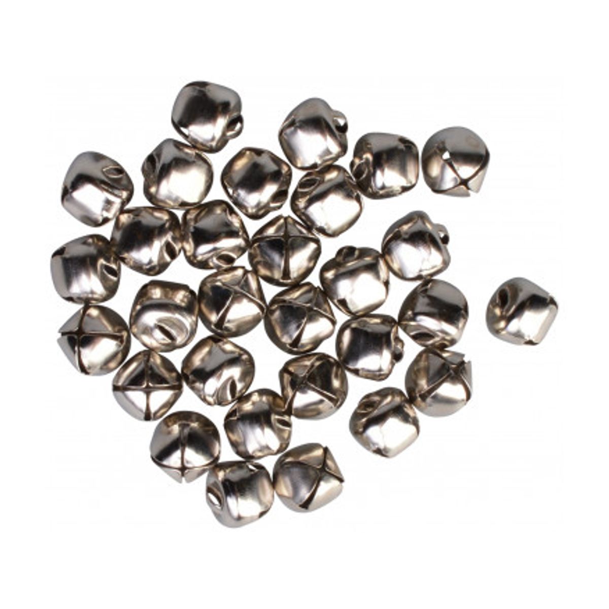 Infinity Hearts Bjælder / Rasleklokker Metal 10 mm - 30 stk