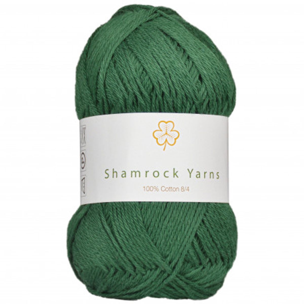 Shamrock Yarns 100% Bomuld 8/4 Garn 13 Flaskegrøn