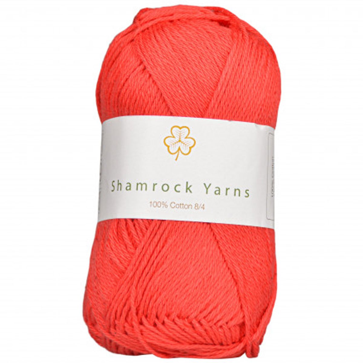 Shamrock Yarns 100% Bomuld 8/4 Garn 28 Rød