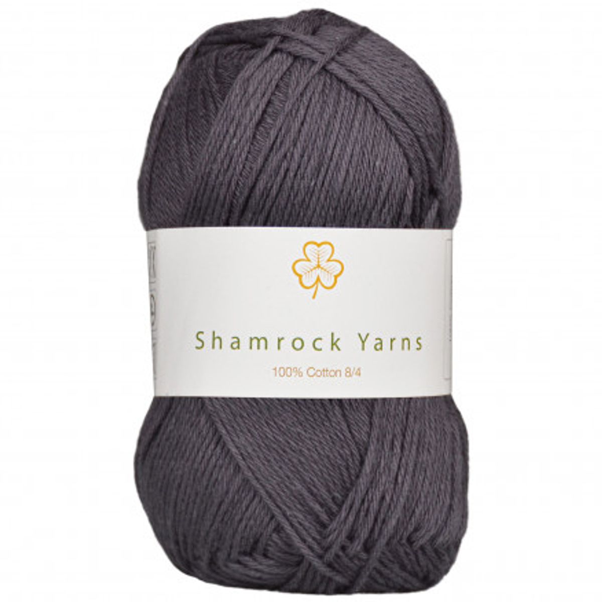 Shamrock Yarns 100% Bomuld 8/4 Garn 06 Mørk Koksgrå