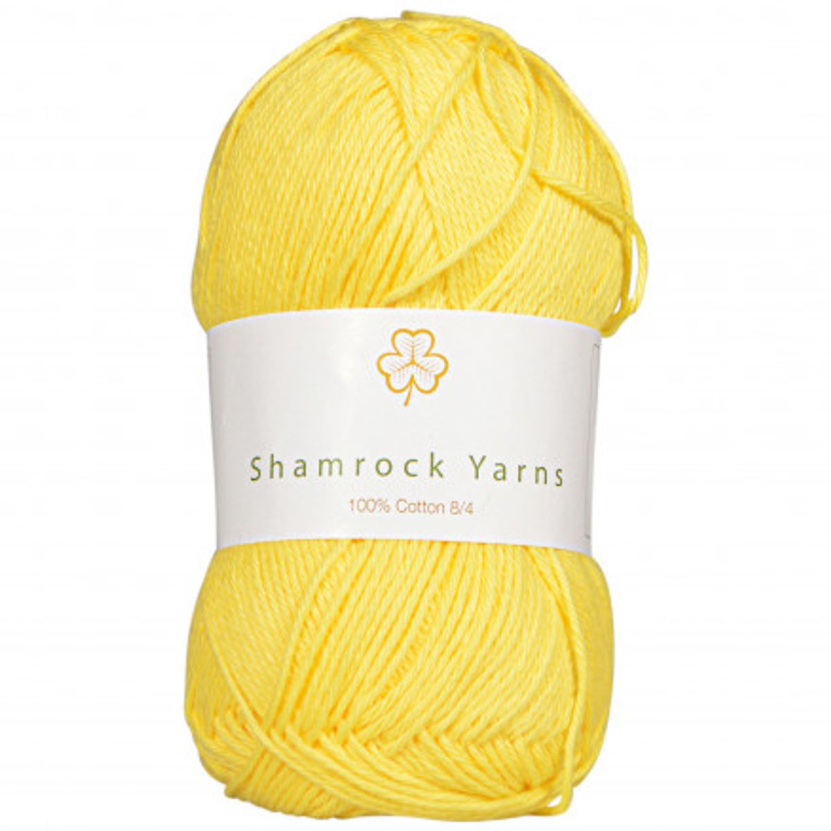 Shamrock Yarns 100% Bomuld 8/4 Garn 26 Gul