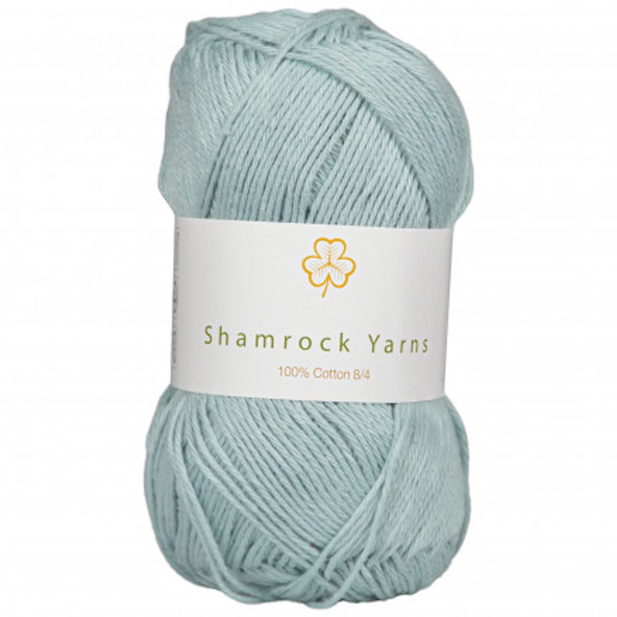 Shamrock Yarns 100% Bomuld 8/4 Garn 17 Støvet Lys Mint