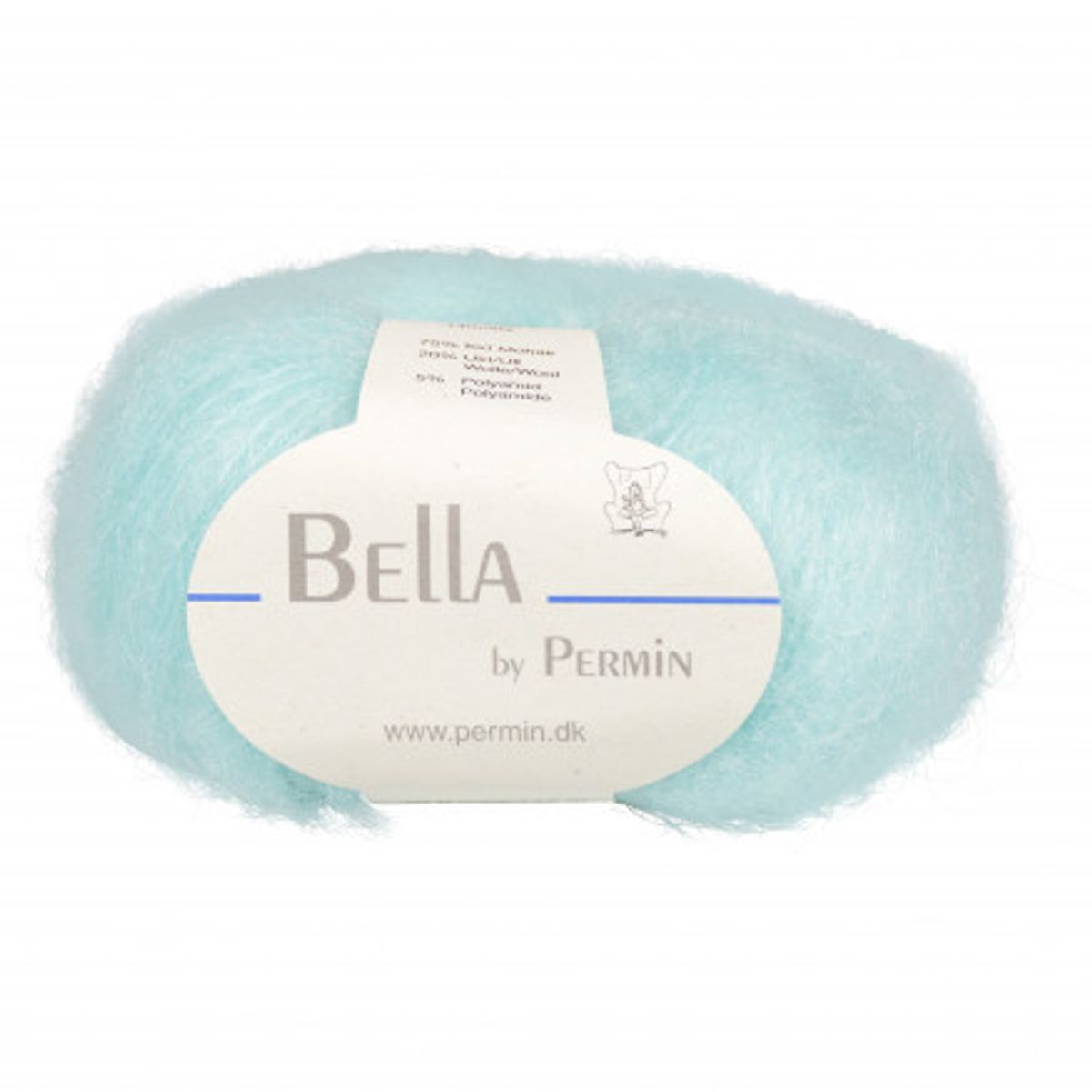 Permin Bella Mohair Garn 53 Mint