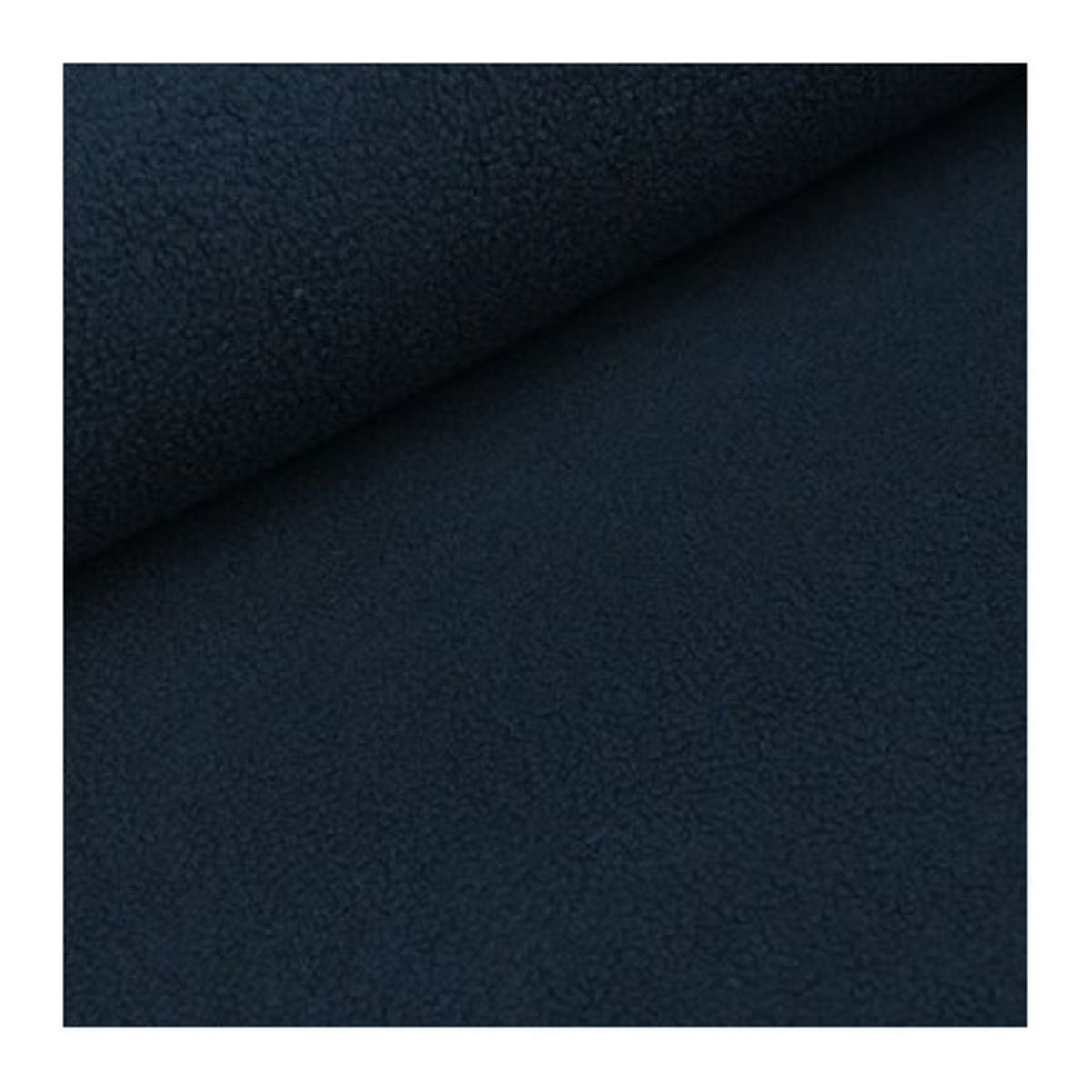 Fleece Stof 165cm 35 Marine - 50cm