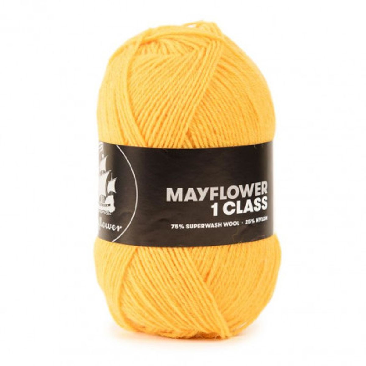 Mayflower 1 Class Garn Unicolor 24 Saffran