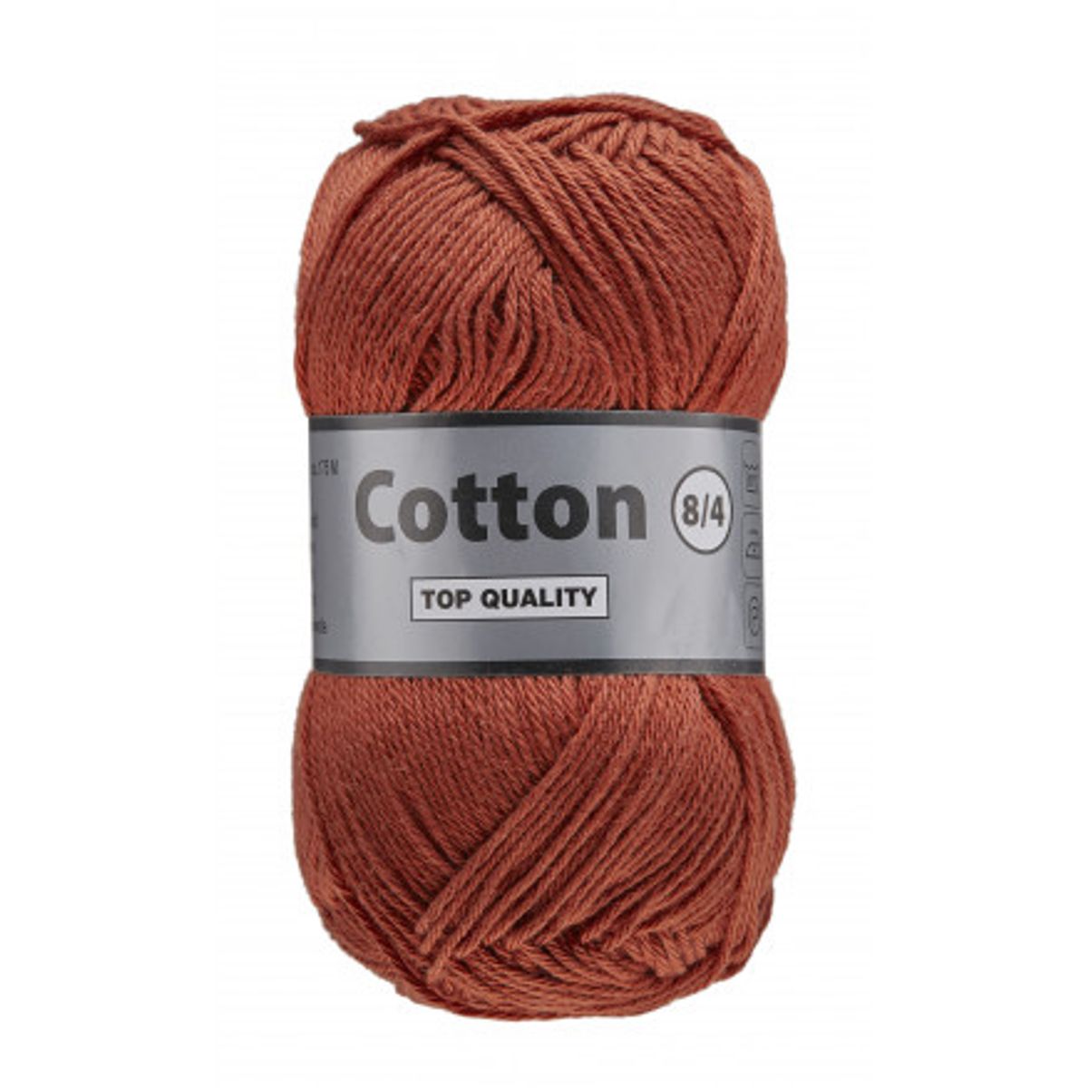 Lammy Cotton 8/4 Garn 859 Rødbrun