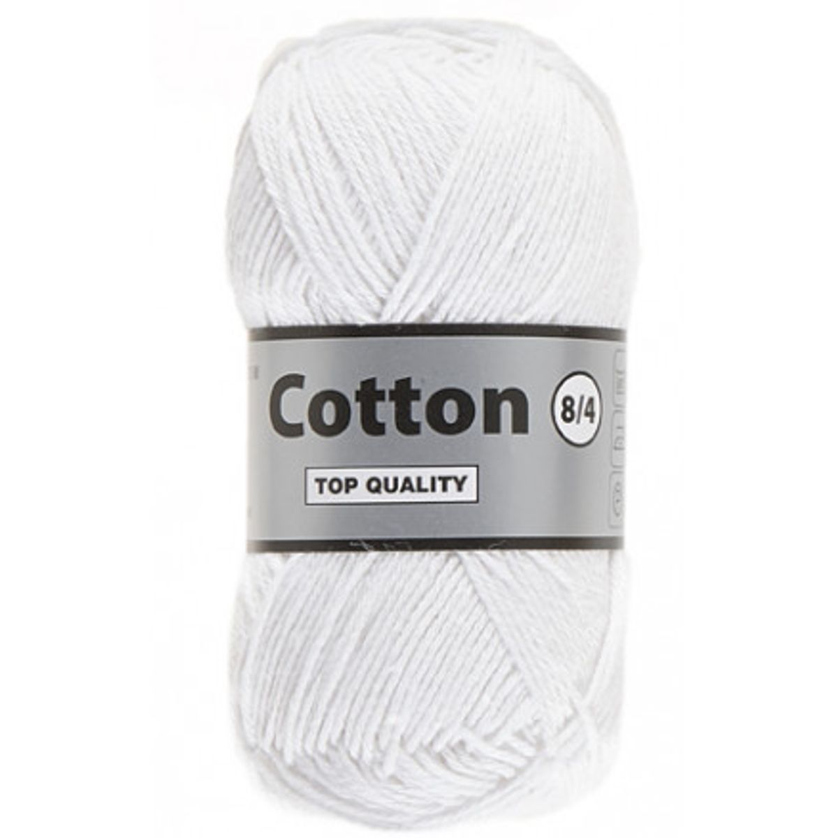 Lammy Cotton 8/4 Garn 5 Hvid