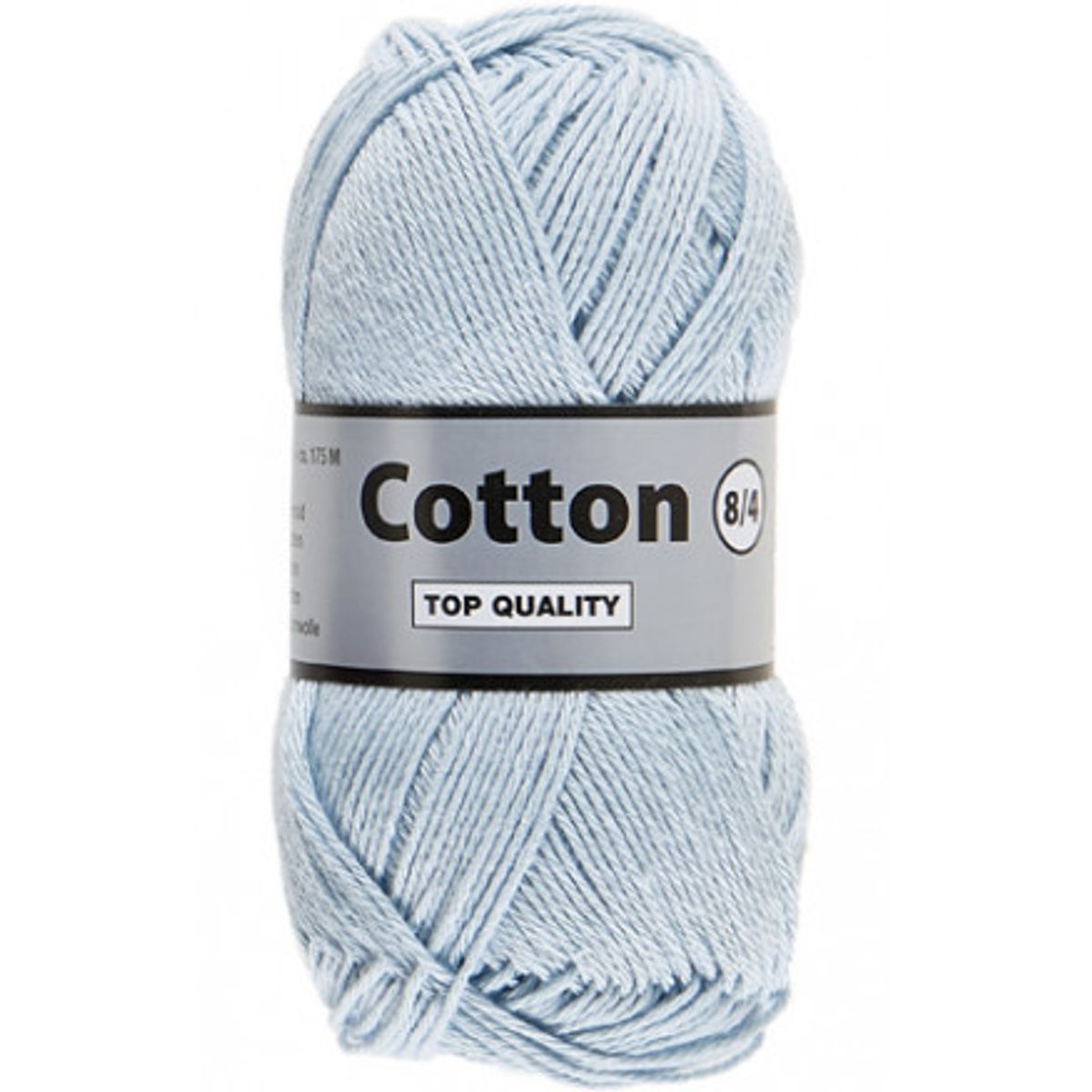 Lammy Cotton 8/4 Garn 50 Isblå