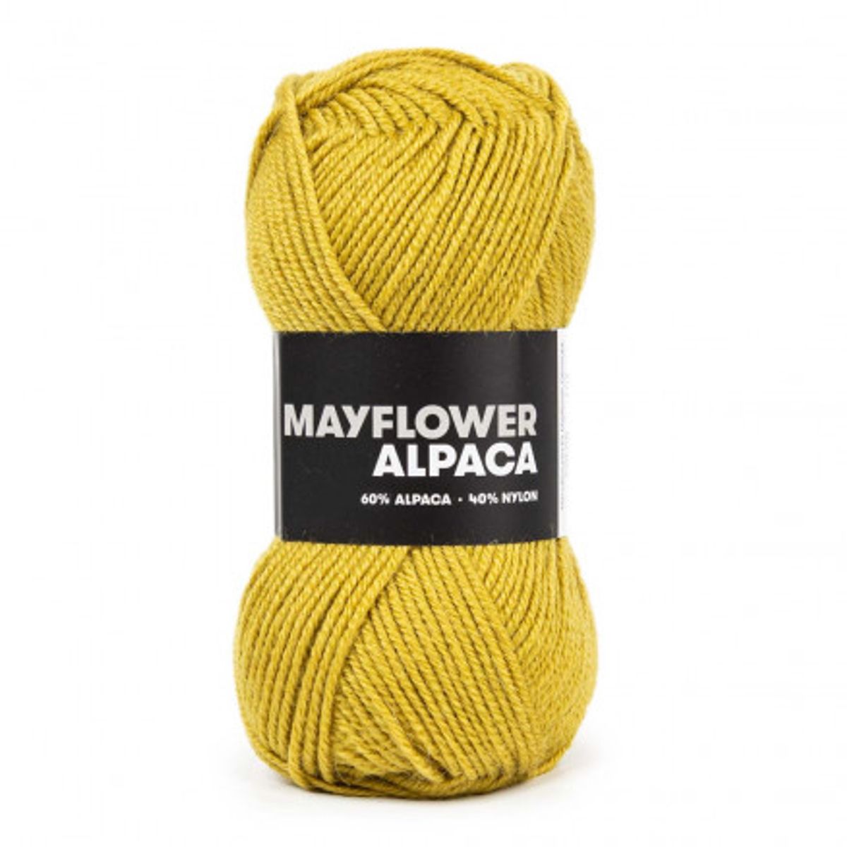 Mayflower Baby Alpaca Garn 14 Sennepsgrøn