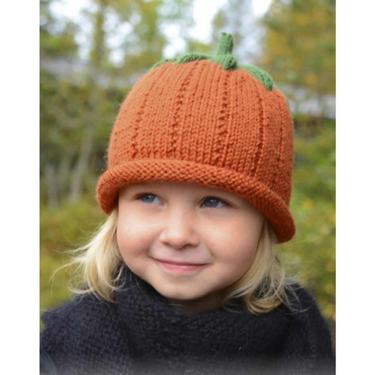 Sweet Pumpkin by DROPS Design - Hue Strikkeopskrift str. 0/6 mdr - 7/8 - 5/6 år