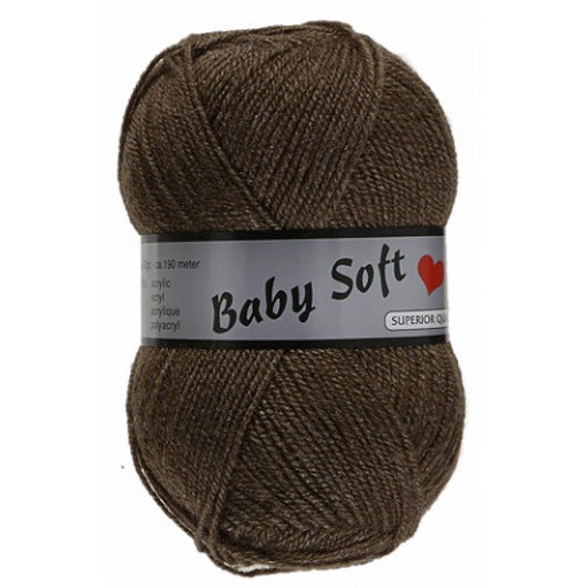 Lammy Baby Soft Garn 018 Brun