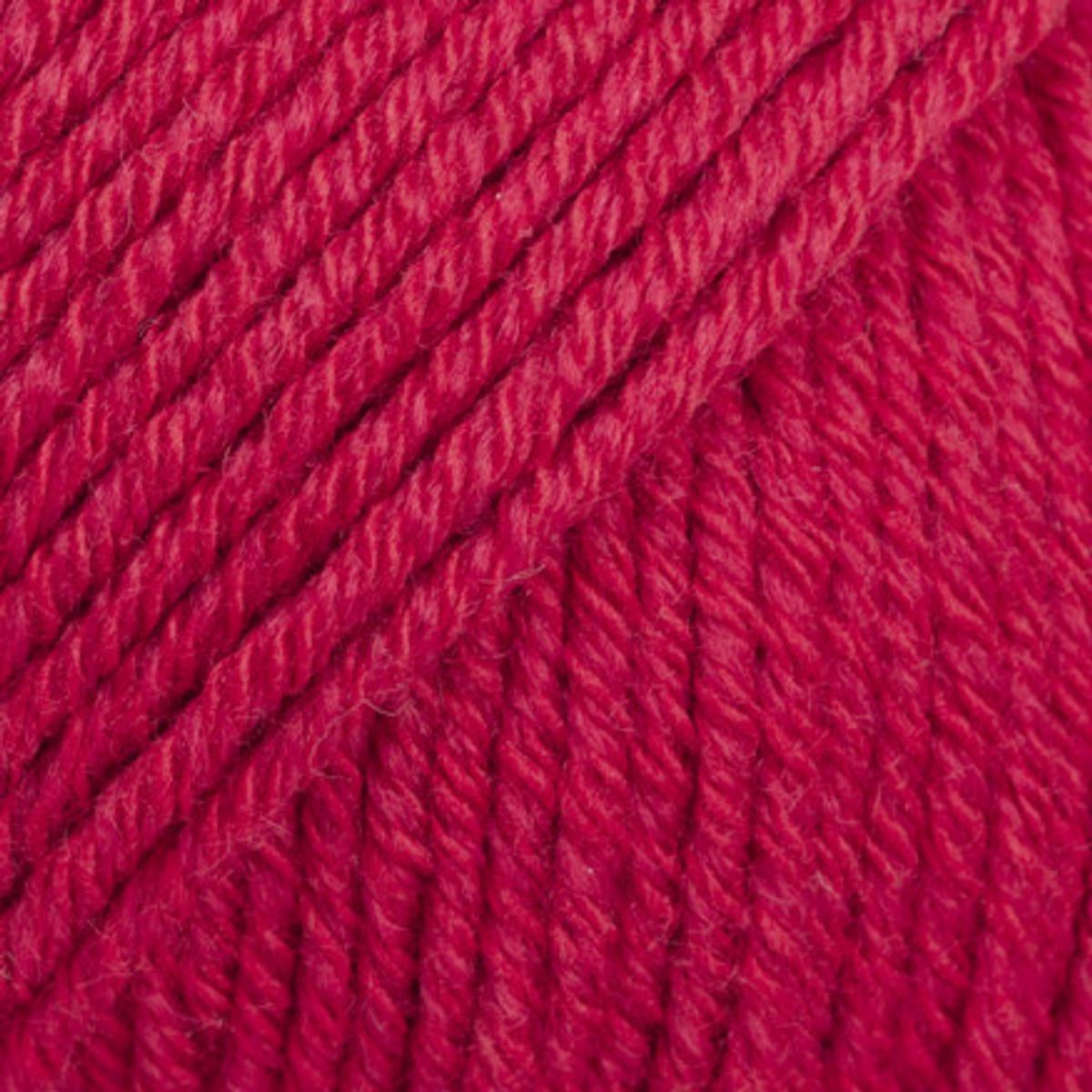 Drops Cotton Merino Garn Unicolor 06 Rød