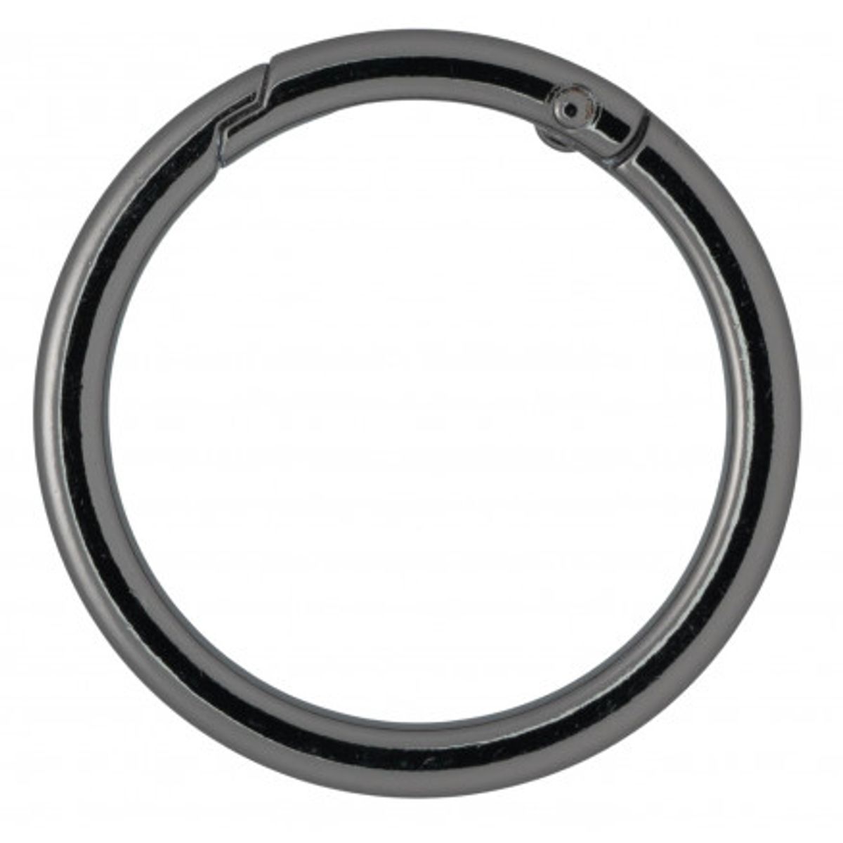 Infinity Hearts O-ring/Endeløs ring med Åbning Messing Gunmetal Ø43,6m