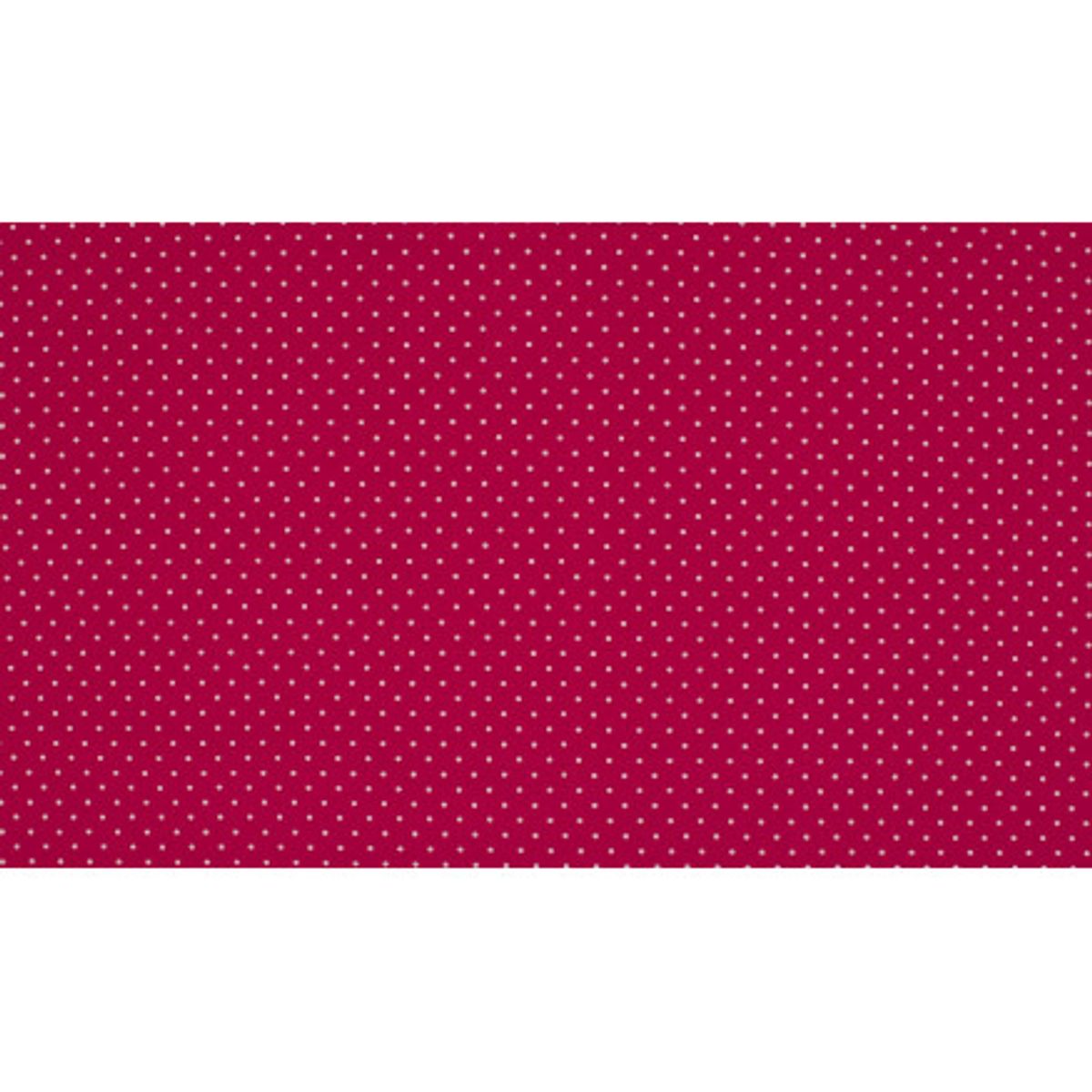 Minimals Bomuldspoplin Stof Print 417 Small Dot Fuchsia 145cm - 50cm