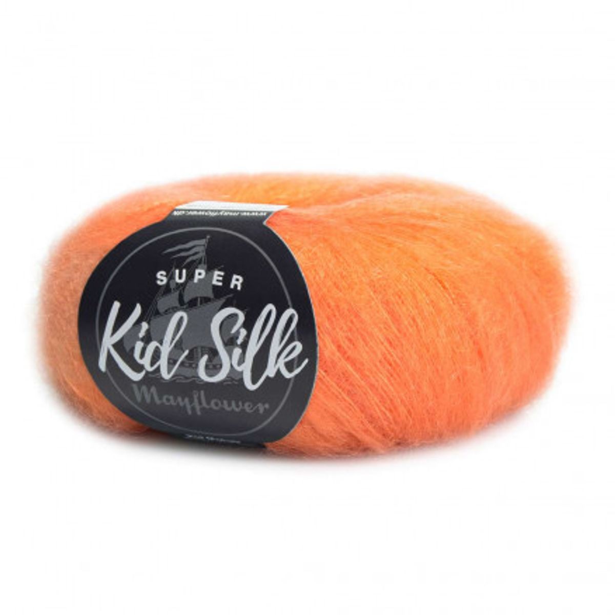 Mayflower Super Kid Silk Garn Unicolor 108 Mandarin