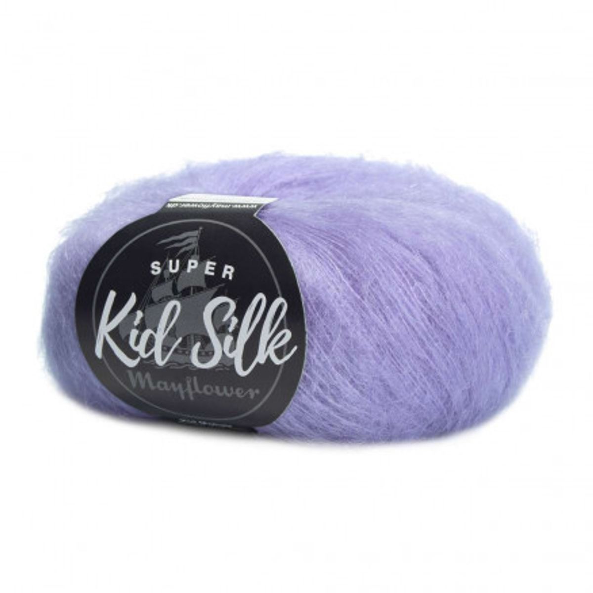 Mayflower Super Kid Silk Garn Unicolor 92 Sød lavendel