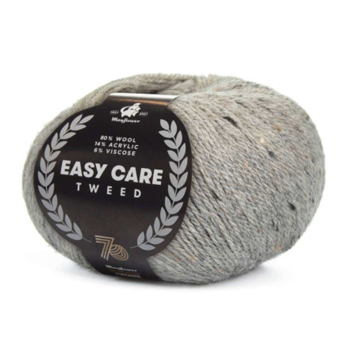 Mayflower Easy Care Tweed Garn 452 Lysegrå