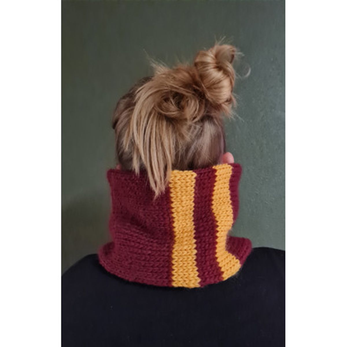 Harry Potter kollegie halsrør af HoldMasken.dk - Garnpakke til halsrør - Barn