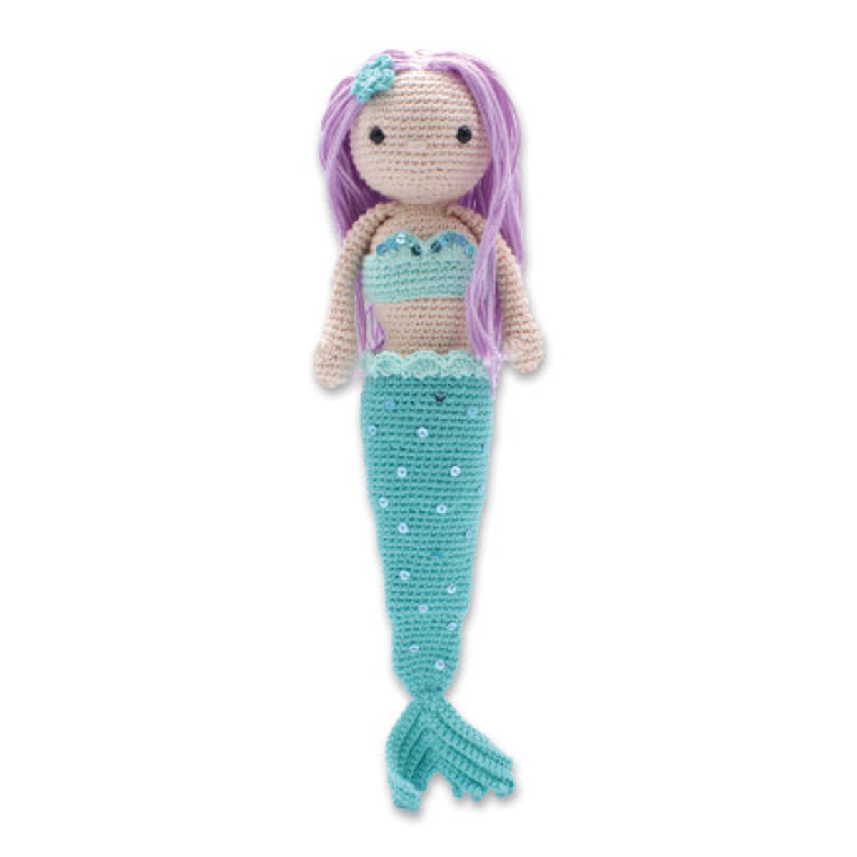 Lav selv/DIY sæt Milou Mermaid hækling