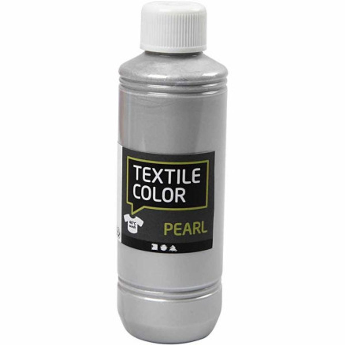 Textile Color, sølv, perlemor, 250 ml/ 1 fl.