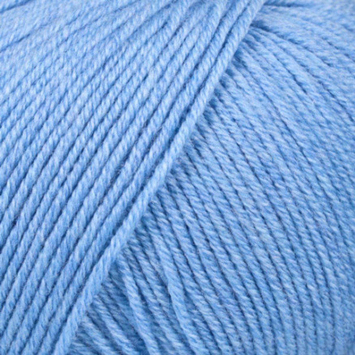 MayFlower London Merino Fine Garn 33 Melange Himmelblå