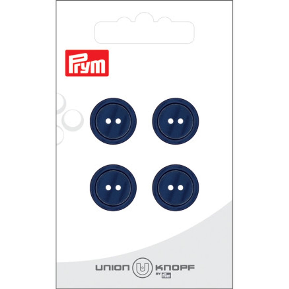 Prym Plastknap Navy 15mm - 4 stk