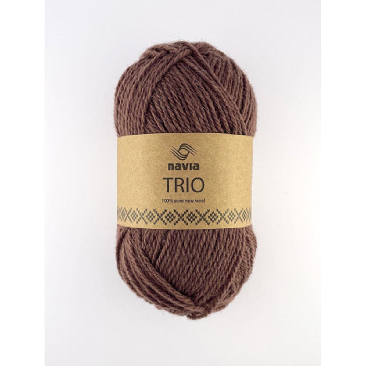 Navia Trio Garn 376 Muskatnød