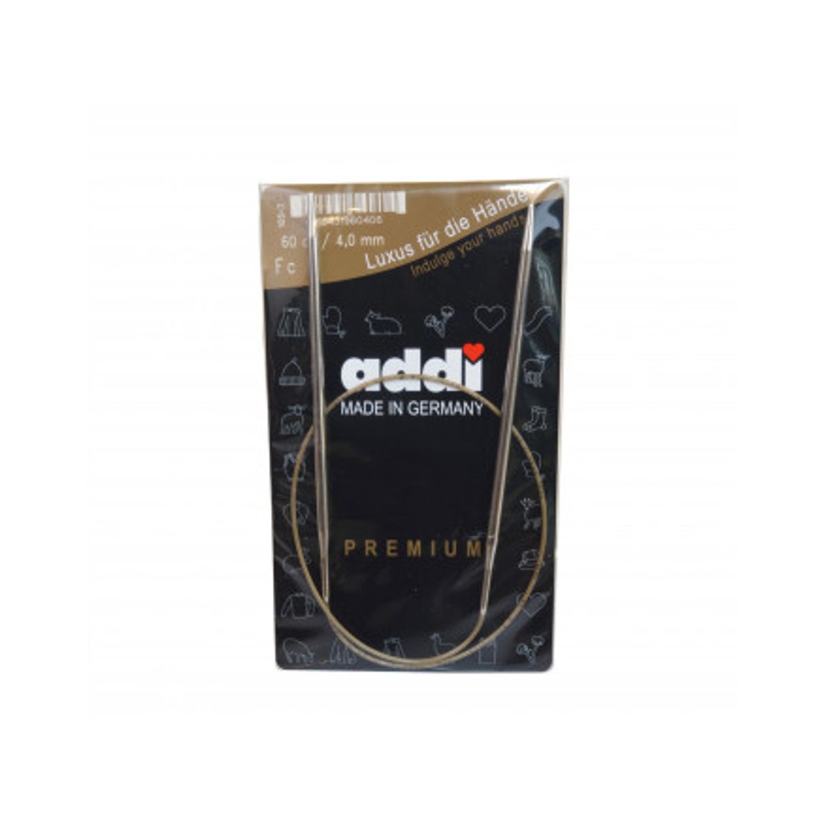 Addi Turbo Rundpinde Messing 60cm 4,00mm / 23.6in US6