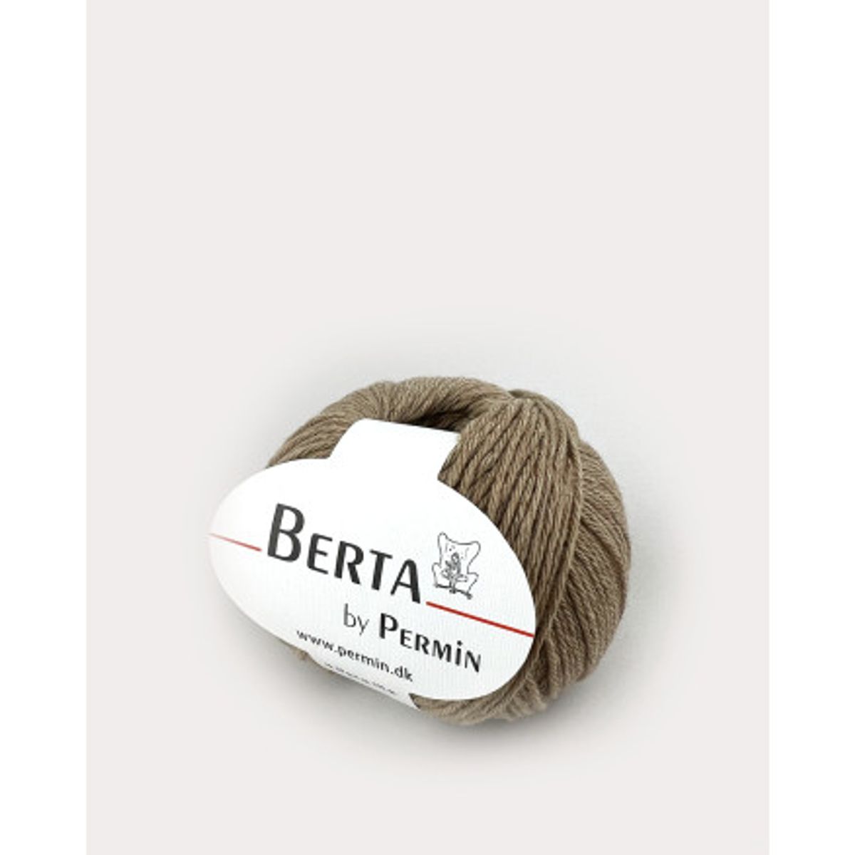 Permin Berta Garn 17 Lys Brun