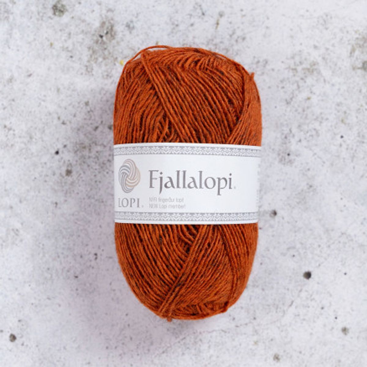 Ãstex Fjallalopi Garn 42 Orange-rød