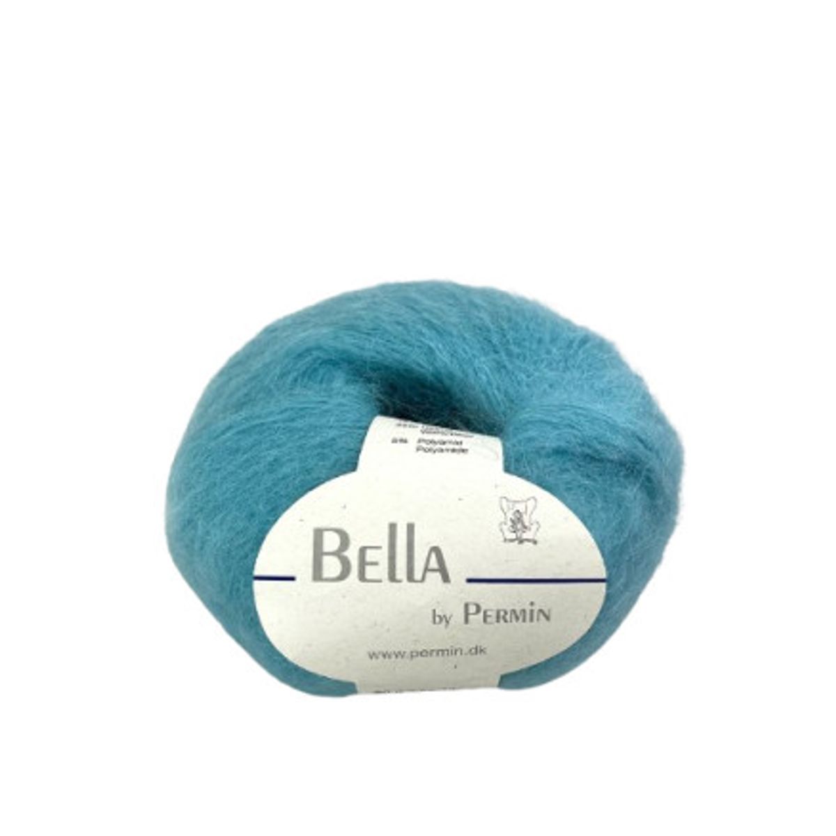 Permin Bella Mohair Garn 60 Turkis