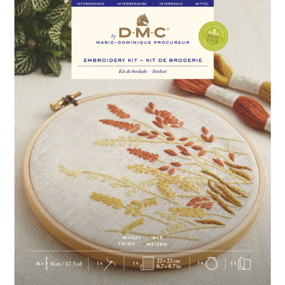 DMC Eco Vita Broderi-kit - Wheat