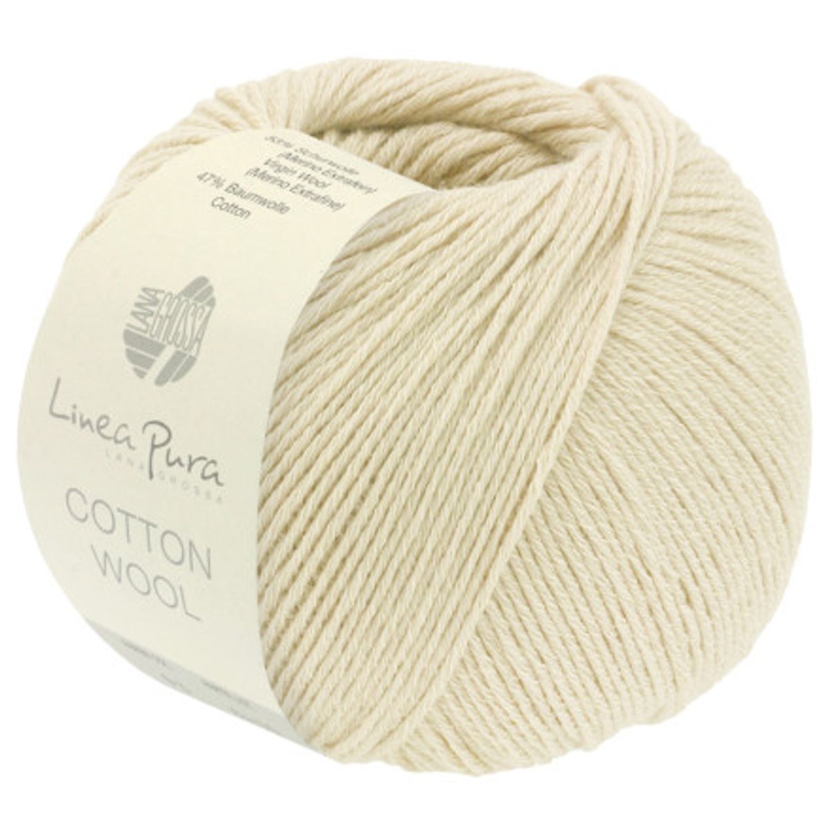 Lana Grossa Cotton Wool 12 Creme