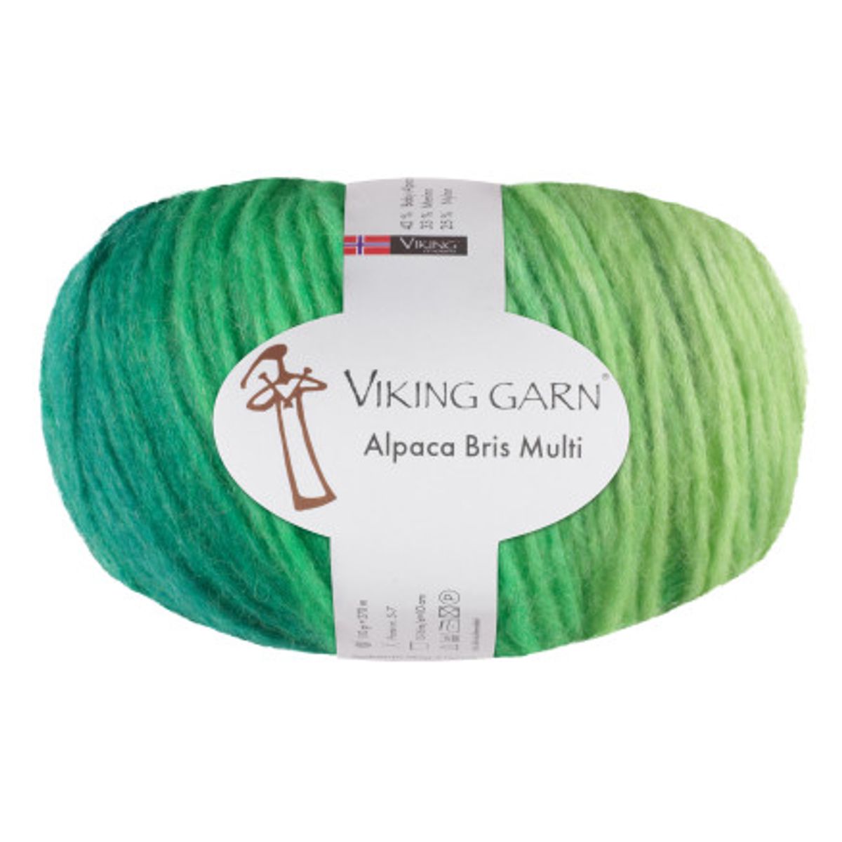 Viking Garn Alpaca Bris Multi 332