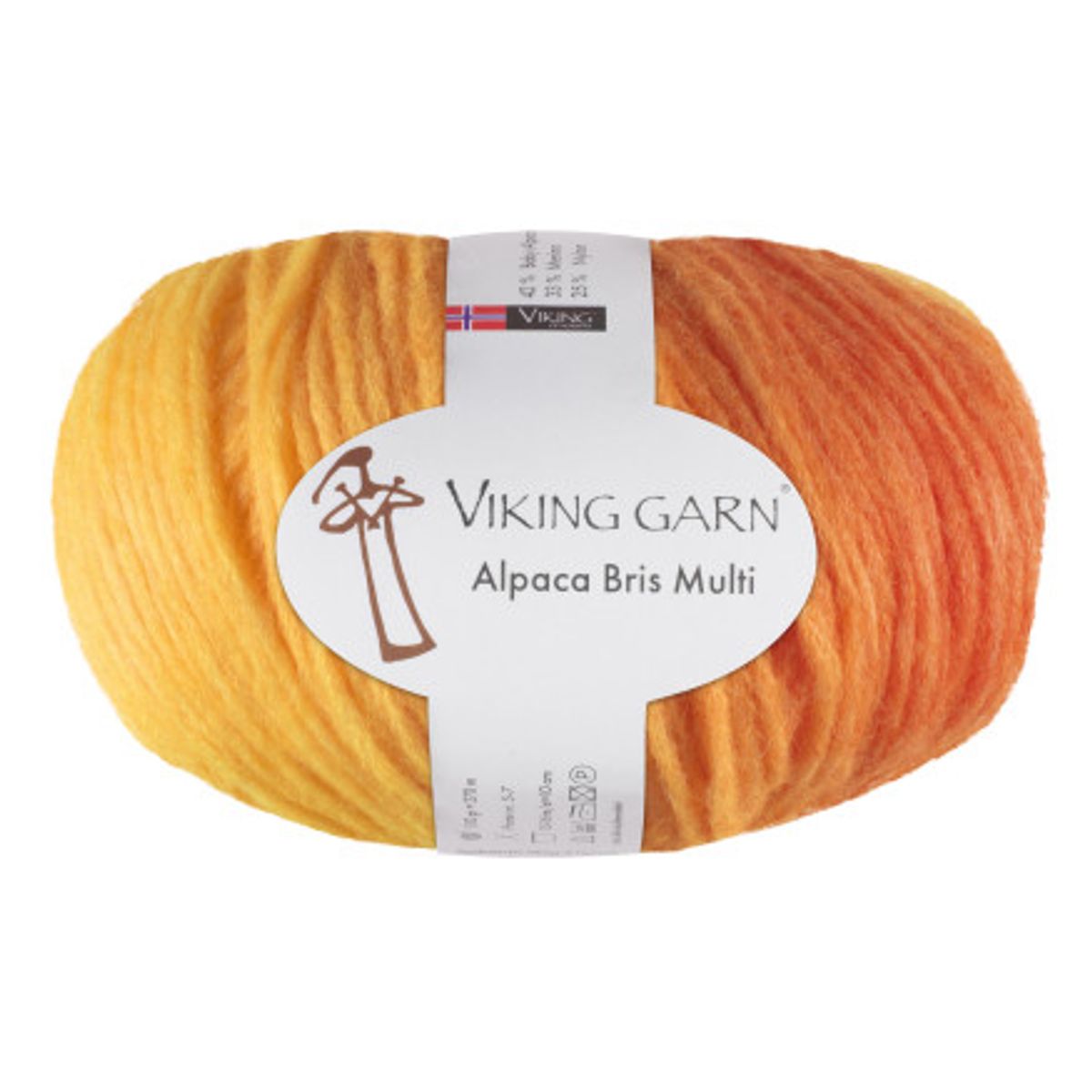 Viking Garn Alpaca Bris Multi 342