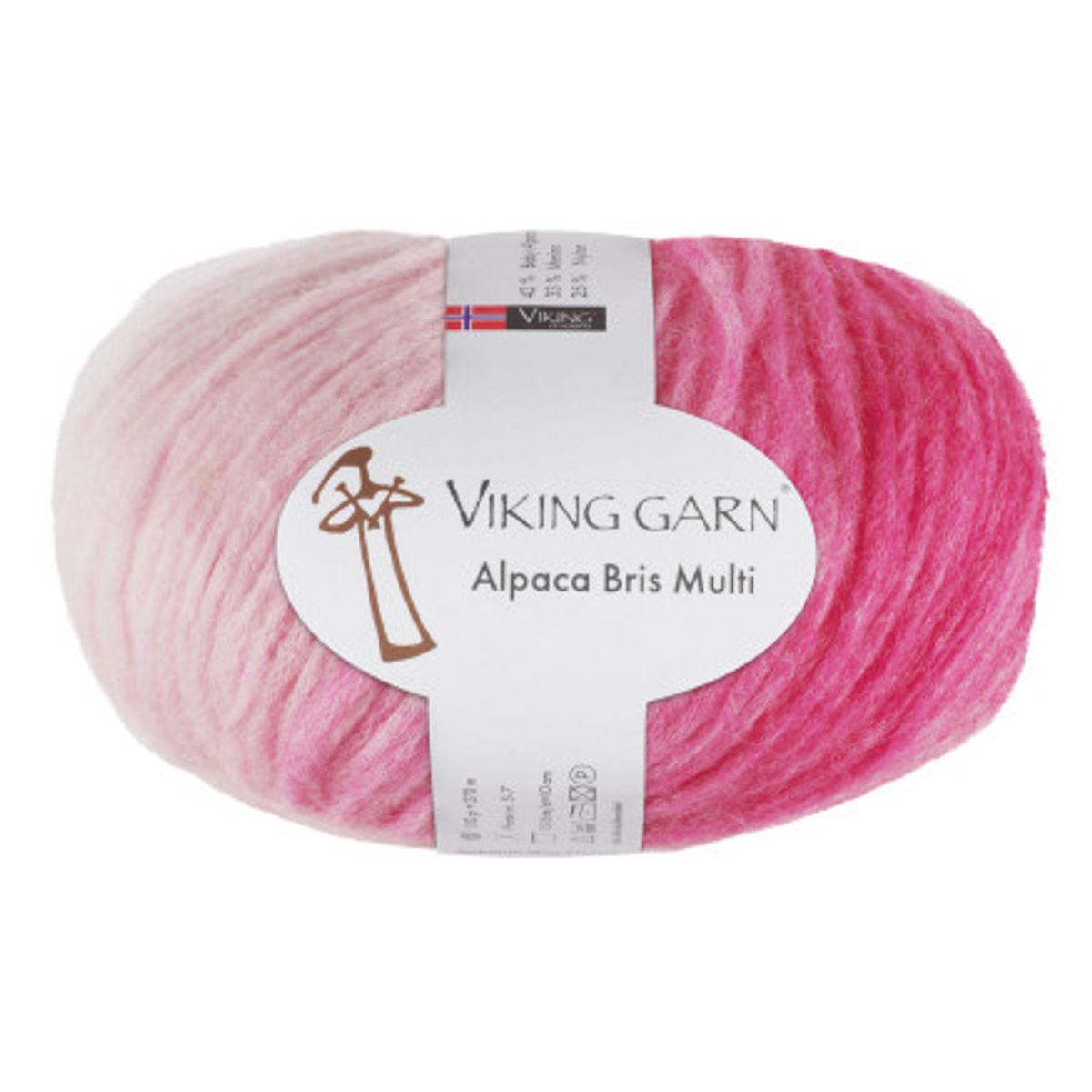 Viking Garn Alpaca Bris Multi 366