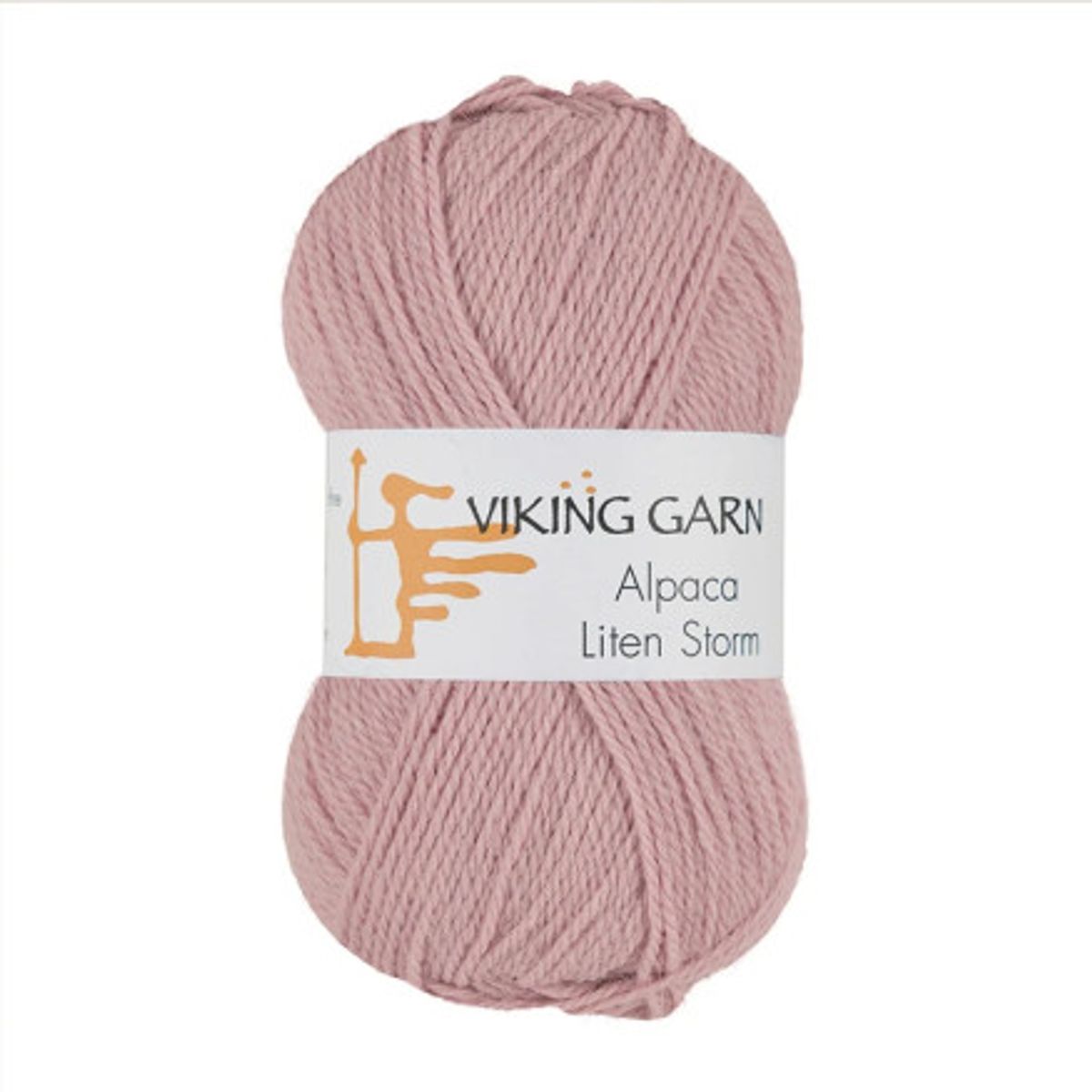 Viking Garn Alpaca Liten Storm 766 Lys Rosa