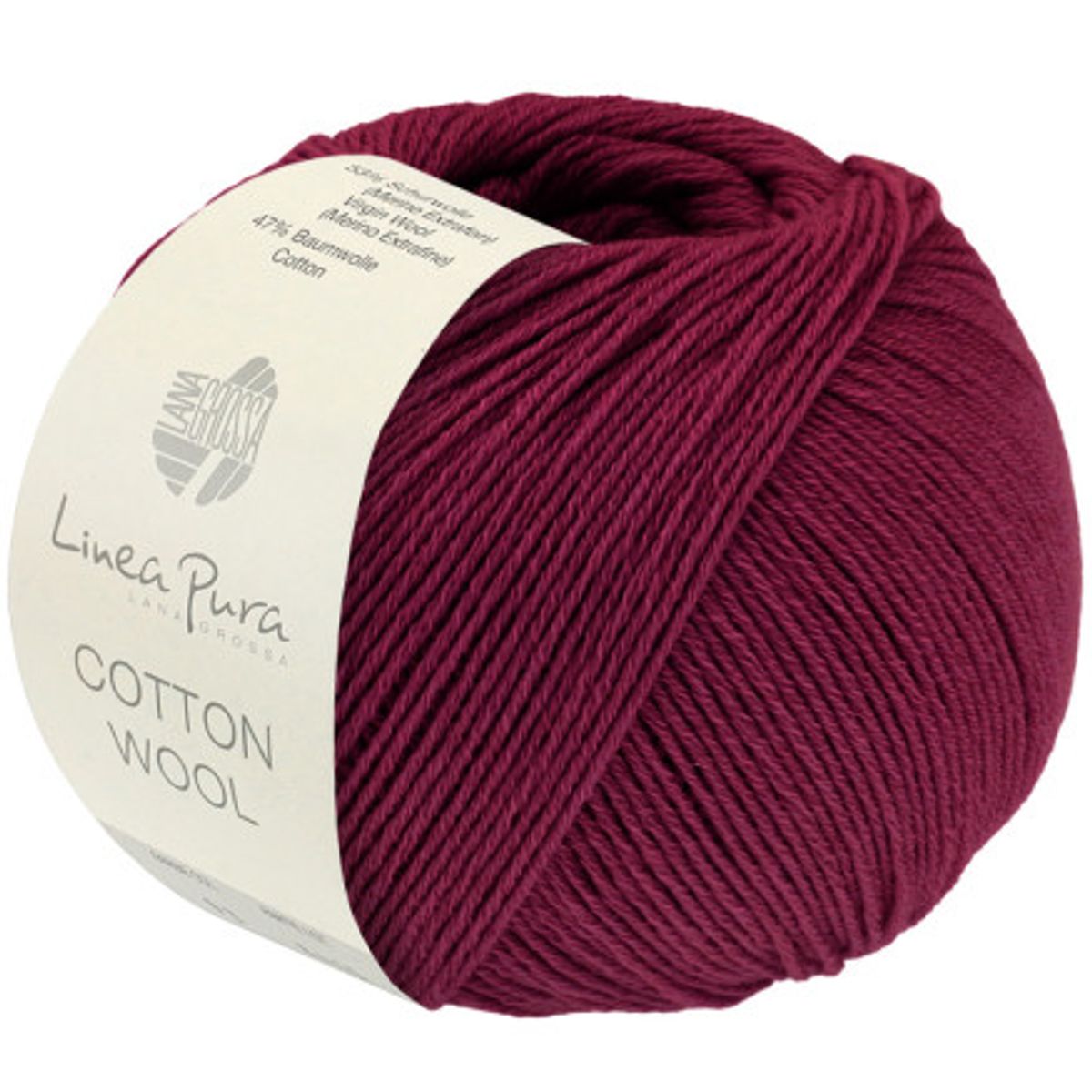 Lana Grossa Cotton Wool 29 Bordeaux