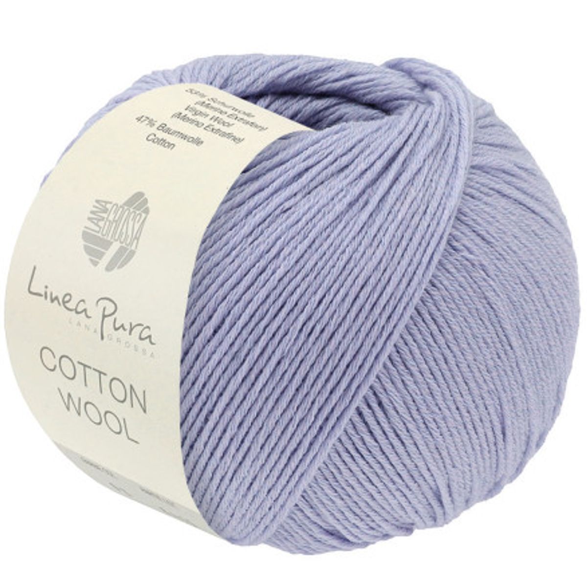 Lana Grossa Cotton Wool 30 Pastelblå