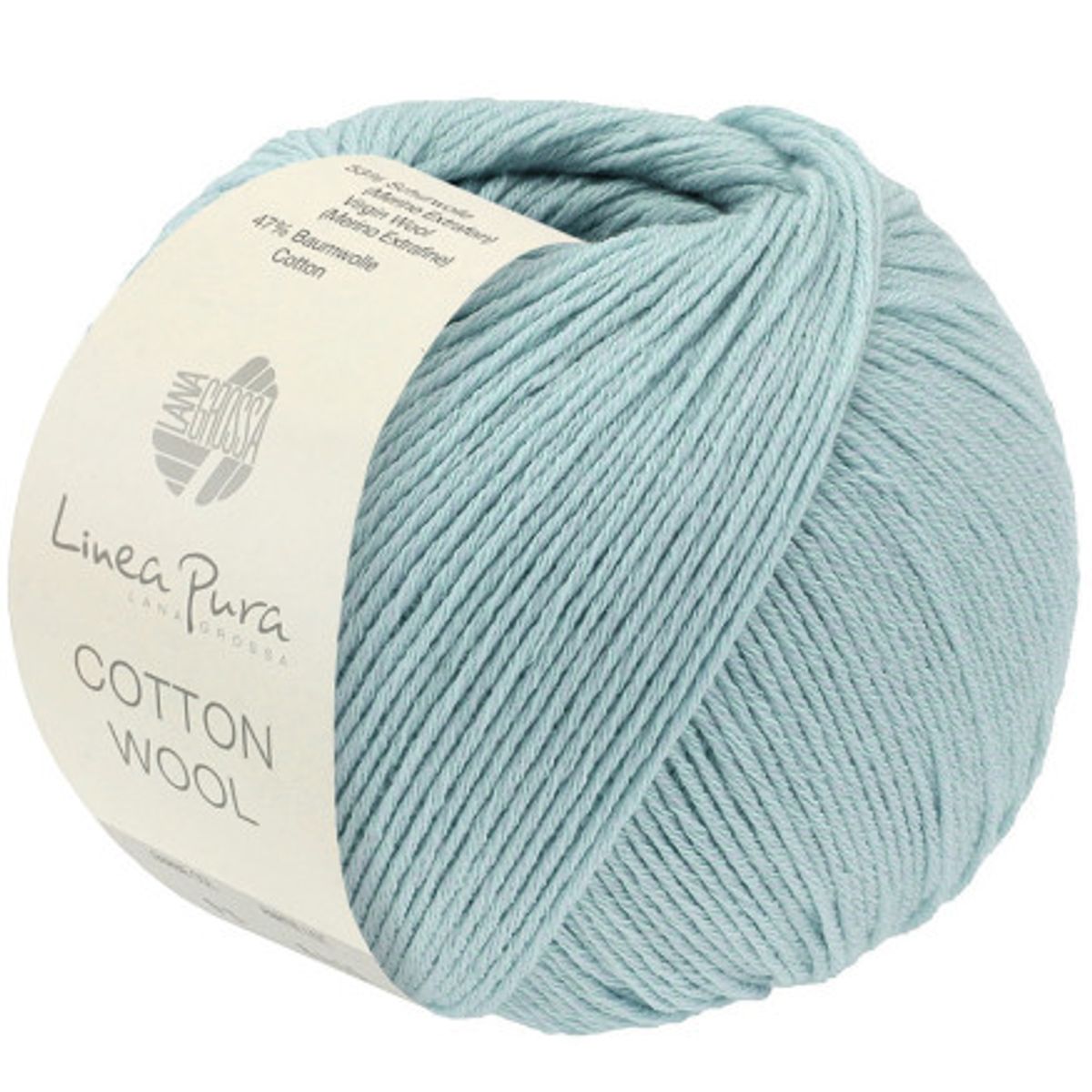 Lana Grossa Cotton Wool 32 Lys Turkis